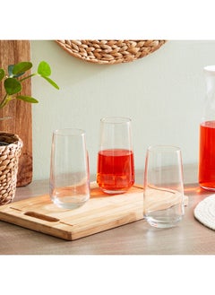 اشتري Lal 3-Piece Long Glass Set 480 Ml في الامارات