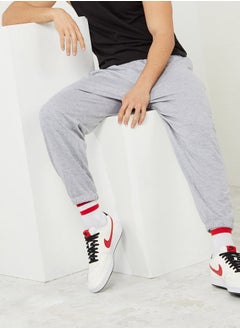 اشتري Solid Oversized Fit Elastic Cuff Jogger في السعودية