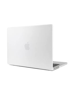 Buy Matte Case Compatible for MacBook Pro 16 inch Case A2485 Hard Shell Cover for 2021 MacBook Pro 16.2 - White in UAE