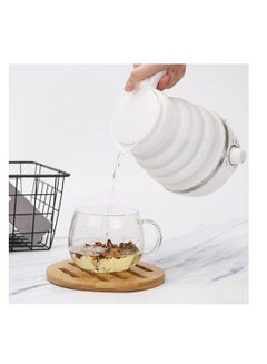 Buy 600ml Foldable Electric Kettle Portable Small Outdoor Travel Kettle in Saudi Arabia