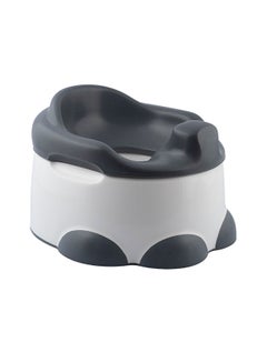 Buy Baby Potty Trainer With Detachable Toilet Seat And Step Stool, Slate Grey in UAE