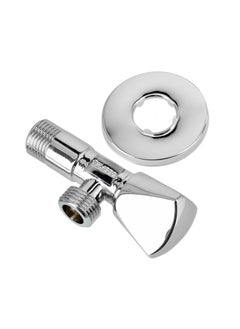 اشتري Angle Valve, Quality Solid Metal Construction, GSW61113 - Solid Knob, Durable High Quality Ceramic Cartridge,1 Year Warranty, Single Lever Mixer, G1/2-Connection, Chrome Plated, Non-Ferritic في الامارات