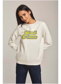 Buy Fancy Crew Neck Regular Sweat Shirt in Egypt