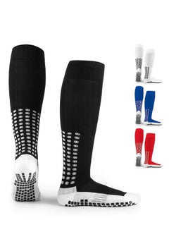 Buy Pair Of Over Knee Football Socks 26x17x4cm（Black） in Saudi Arabia