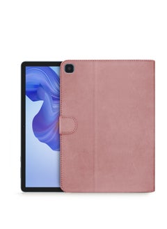 Buy PU Leather Magnetic Closure Flip Case Cover For Honor Pad X8/Honor Pad X8 Lite 2022 Rose Gold in Saudi Arabia