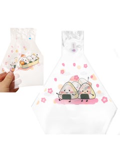 Buy Convenient 50pcs Disposable Onigiri Wrappers with Charming Patterns - Easy Tear for Rice Balls, Sushi, and Kimbap Presentation in UAE