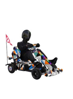 Buy 360° Crazy drift electric scooter, go-kart, electric four-wheel racer, children and adults outdoor toys, riding toys-K9 in UAE