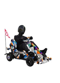 Buy 360° Crazy drift electric scooter, go-kart, electric four-wheel racer, children and adults outdoor toys, riding toys-K9 in UAE