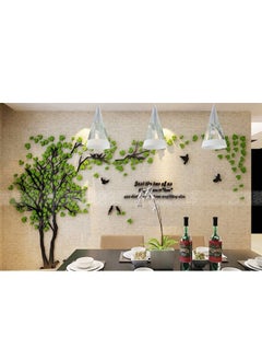 اشتري Acrylic couple tree wall sticker في الامارات