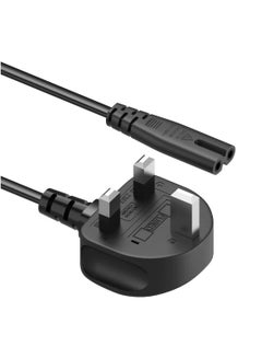 اشتري كابل سلك طاقة التيار المتردد لسامسونج LG-TCL Sony-TV متوافق مع طابعة HP PS3 / PS4 / PS5 AC Wall Plug (1.5M) في الامارات