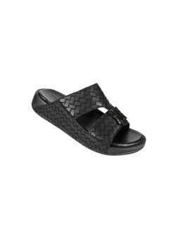 اشتري 008-3474 Barjeel Mens Casual Sandals 2368-1 Black في الامارات