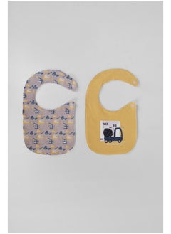 اشتري Baby Boys Printed Bib P/2 في مصر