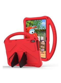 Buy Tablet Case for Lenovo Tab M10 HD TB X505F X505L for Kids Durable Lightweight EVA Shockproof Protective Handle Stand Cover for Lenovo Tab M10 10.1" All Inclusive Anti Drop Bracket Case Red in UAE