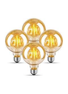 Buy Decorative LED bulbs, 4 watt - Warm Light - 4 Pieces in Egypt