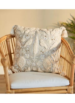 Buy Yana Tassel Filled Cushion 45x45 cm in Saudi Arabia