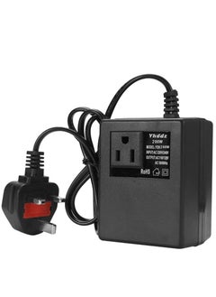 اشتري Voltage Converter, Intelligent Efficient Household 200W AC 220V To 110V Step Down Transformer, Voltage Converter Travel Power Adapter في السعودية