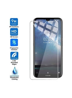 Buy Nokia 7.2 & 6.2 Screen Protector Glass Bubble Free Tempered Glass Guard for Nokia 7.2 & 6.2 in UAE