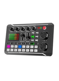 Buy F998 Sound Card with 16 Sound Effects Audio Recording Sound Mixer Audio Mixing Console Amplifier for Phone PC in UAE