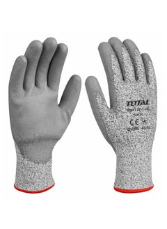 اشتري Gloves For Plumbers Mechanic Multicolor TSP1701-XL Cut-resistance في السعودية