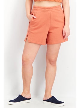 Buy Women Sportswear Fit Training Short, Terracotta in UAE