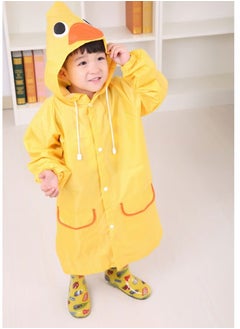 Buy Children's raincoats Cartoon Kids Rain Jacket Boys Girls Hooded Rain Poncho Outdoors Kids Transparent Raincoat Student Rain Suit Waterproof Durable Windbreaker in UAE