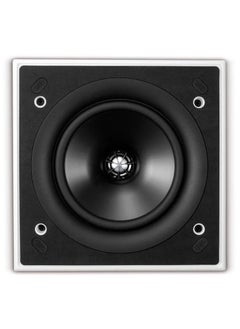 Buy KEF CI160QS Thin Bezel Square In-Wall and Ceiling Speaker, Black in UAE