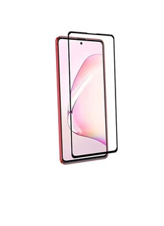 اشتري Full screen coverage 9d tempered glass protector compatible with samsung galaxy s10 lite precision engineered, case friendly, touch sensitive and bubble free installation في مصر