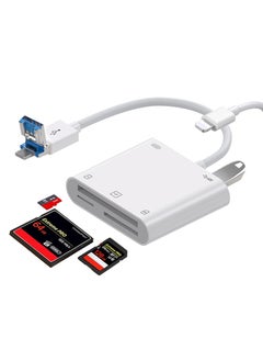 Buy 4-in-1 Type-C OTG Card Reader for Android Huawei Flip Apple USB interface [read CF TF SD USB charging]] Flip Apple USB interface [read CF TF SD USB charging]] in Saudi Arabia