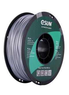 Buy Esun 3D Printer Filament PLA+ 1.75 mm Dimensional Accuracy +/- 0.05 mm 1 Kg (2.2 lbs) Spool 3D Printing Material for 3D Printers – Silver in UAE