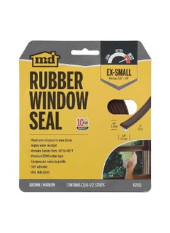 Buy Extra Small Gaps Filler Rubber Window Seal  Brown 3/8 x 204 Inch 02592 in Saudi Arabia