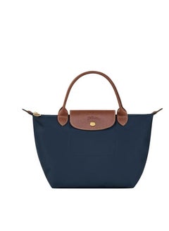 Buy Nylon Shoulder Handbag Snap Zipper Closure Tote Bag in Saudi Arabia