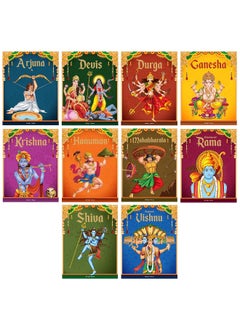 Buy Tales from Indian Mythology (Collection of 10 Books): Story Books For Kids in UAE