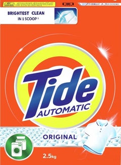Buy Tide Automatic Powder Laundry Detergent Original Scent 2.5kg in UAE