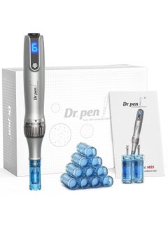Buy Dr.Pen M8s Micro Needling Pen Wireless Electric Derma Pen With 4 Replacement Cartridges in UAE