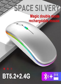 اشتري Lvye New PC Mouse USB Wireless Optical Mouse For Computer Notebook Laptop Game 2.4Ghz في السعودية