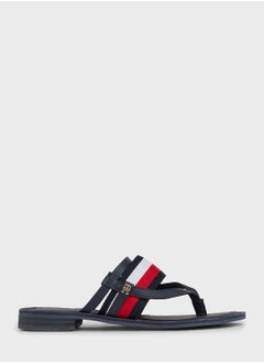 اشتري Corporate Tape Flat Sandals في السعودية