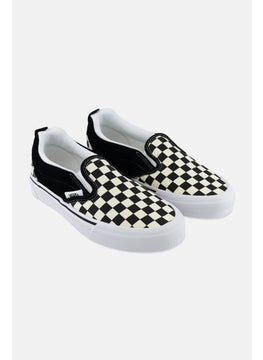 Buy Men Knu Slip On Casual Shoes, Black/White in UAE