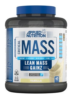 Buy Critical Mass Lean Mass Gainz - Vanilla - (2.4 kg) in Saudi Arabia