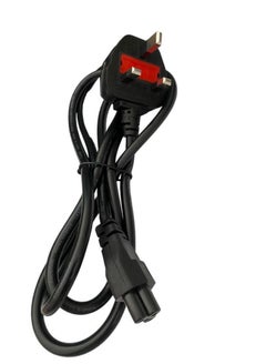 Buy Microdigit Power Cord Cable For Portable Laptop Charger Black in Saudi Arabia