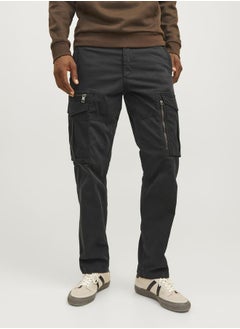 Buy Relaxed Fit Cargo Pants with Zip Pockets in Saudi Arabia