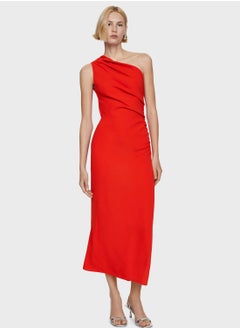 Buy Assymetric One Shoulder Dress in UAE