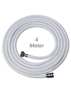 Buy Shattaf Shower Hose Pipe with Metal connector High Pressure Anti-twist PVC Explosion-Proof Encryption Bidet Hose (4 Meter) in UAE