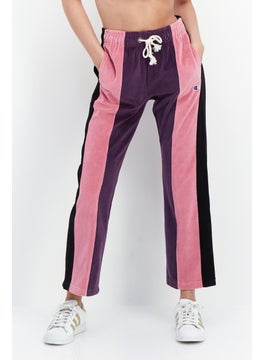 Buy Women Sportswear Fit Outdoor Pants, Purple Combo in UAE