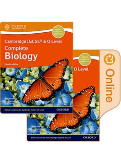 اشتري Cambridge igcse & o level complete biology: print and enhanced online student book pack fourth edition في الامارات