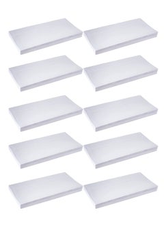 Buy 500-Piece Peel And Seal Envelopes 115x225mm White in UAE