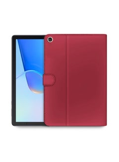Buy High Quality Leather Smart Flip Case Cover With Magnetic Stand For Huawei MatePad SE 2022 10.4 Inch Red in Saudi Arabia