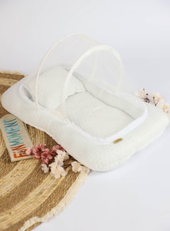 Buy Newborn Baby Sponge Beaded Mosquito Net Mattress Ultra Soft And Breathable 70×45cm in Saudi Arabia
