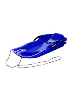 اشتري Portable Snow Sled Sand Grass Skiing with Pull Rope, Slippery Racer Downhill Toboggan Rolling Snow Slider, for Kids Boat Sledge Sprinter في الامارات