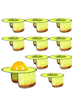 Buy 10 Pack Hard Hat Sun Shade Full Brim, High Visibility Hard Hat Visor with Reflective Strip for Construction Sites, Hard Hat Accessories (Hard Hat Not Included) in Saudi Arabia