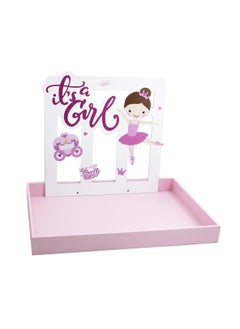 Buy It's a Girl' Wooden Gift Tray in UAE